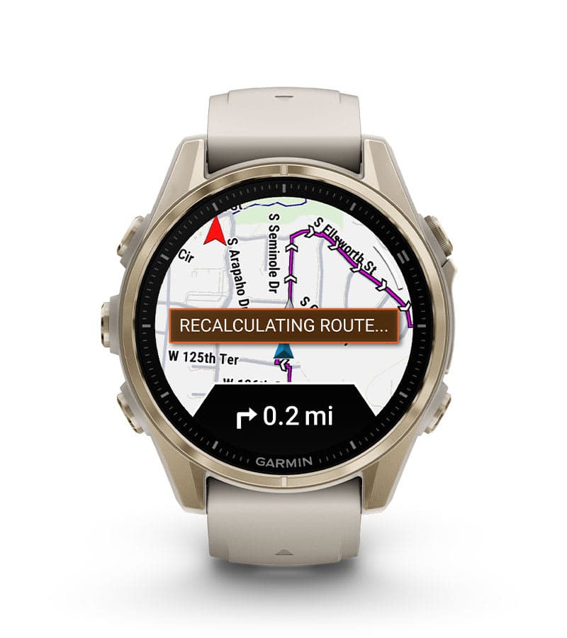 Garmin Fenix 8 AMOLED 47mm — detail view