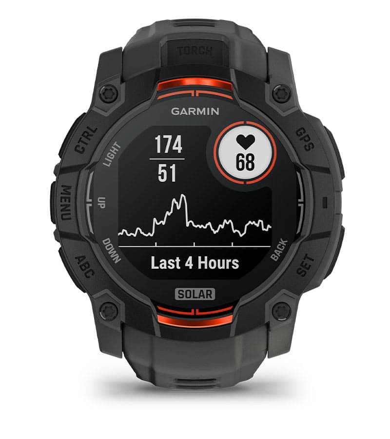 Garmin Instinct 3 — detail view