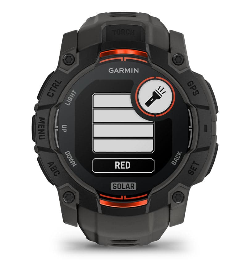 Garmin Instinct 3 — detail view