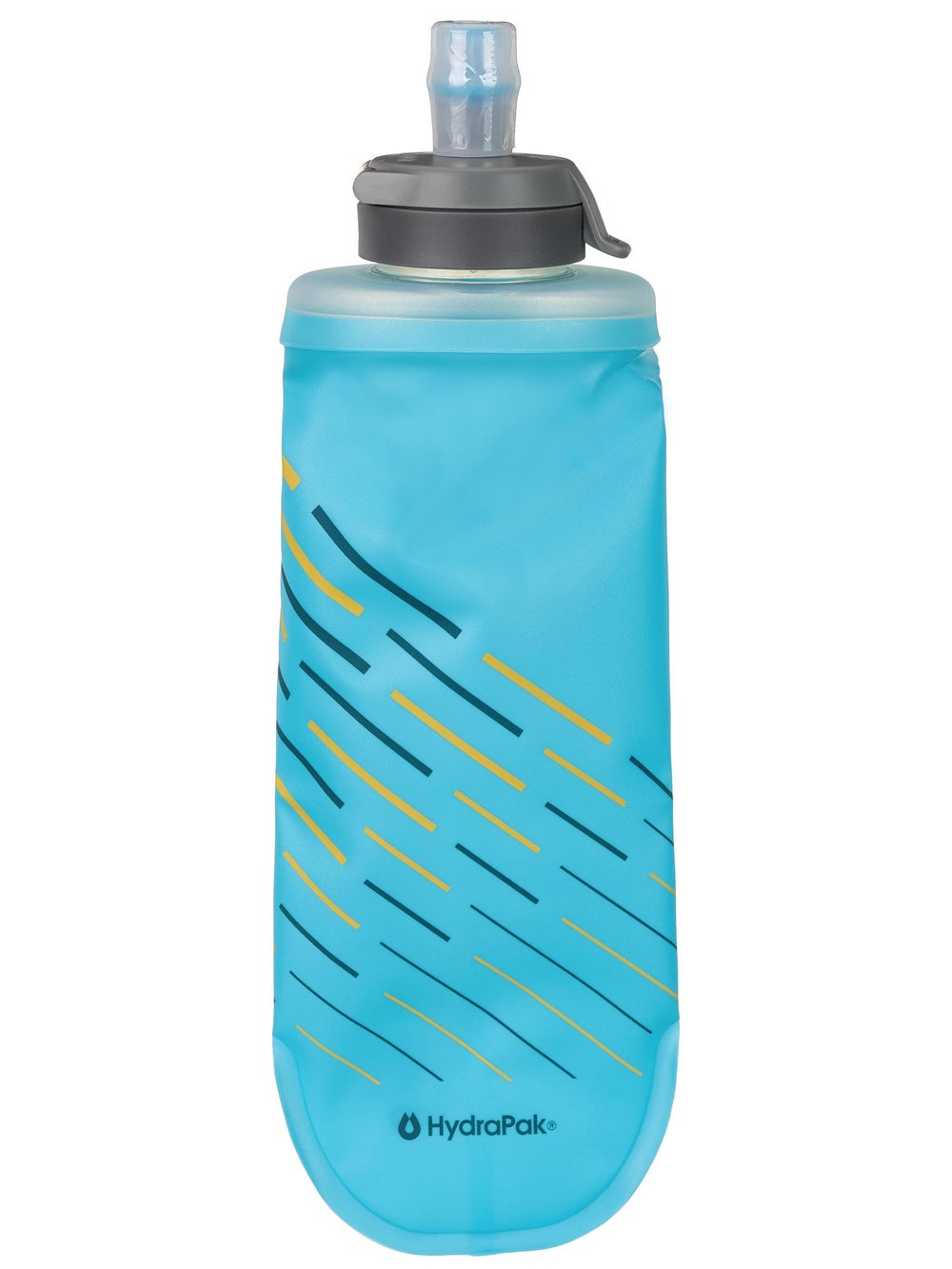 Soft flask used in running hydration vests